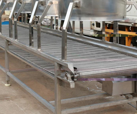 High temperature resistant conveyor belt