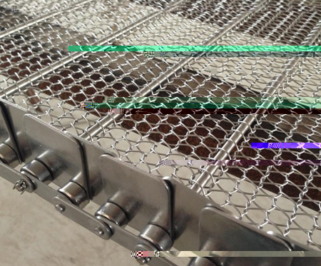 Conveyor belt of foaming furnace